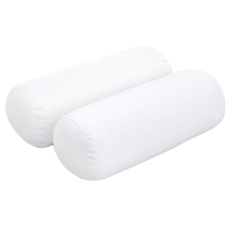 Model-3 AD105 Crib Size 6PC Knife Edge Outdoor Daybed Mattress Cushion Bolster Pillow Complete Set
