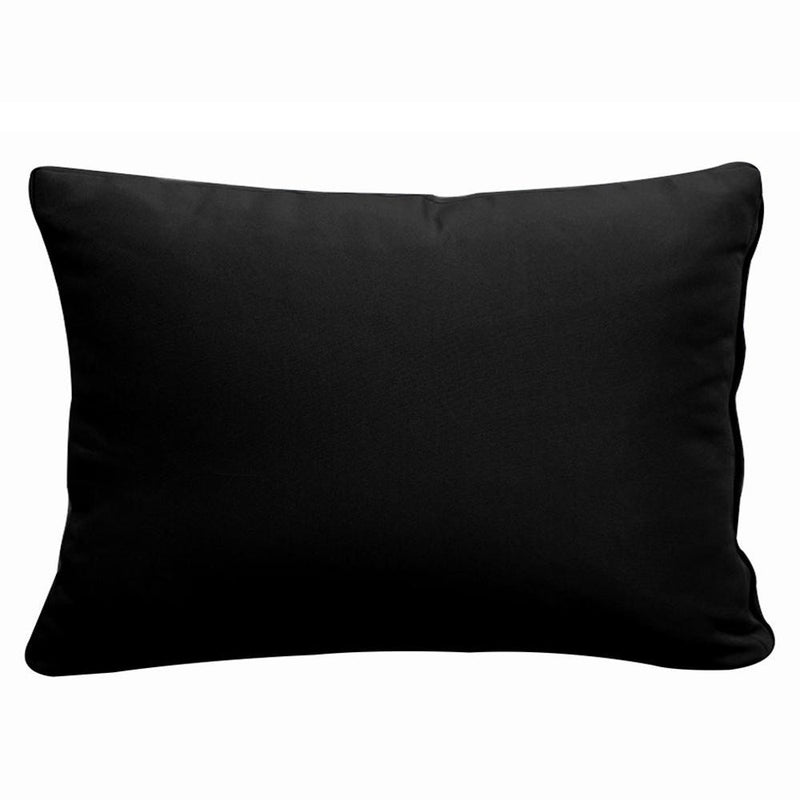 Model-3 AD109 Queen Knife Edge Bolster & Back Pillow Cushion Outdoor SLIP COVER ONLY
