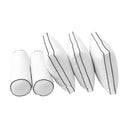 Model-3 - AD106 Queen Contrast Pipe Trim Bolster & Back Pillow Cushion Outdoor SLIP COVER ONLY