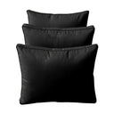 Model-3 - AD109 Crib Pipe Trim Bolster & Back Pillow Cushion Outdoor SLIP COVER ONLY