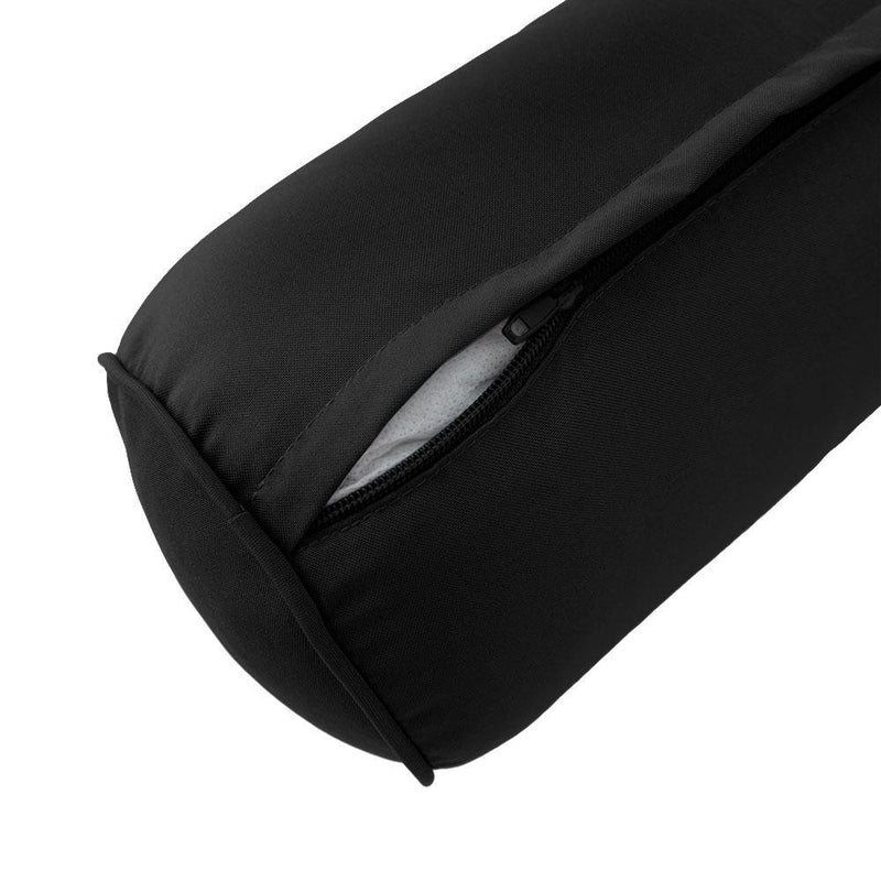 Model-3 - AD109 Twin Pipe Trim Bolster & Back Pillow Cushion Outdoor SLIP COVER ONLY