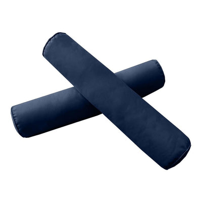 Model-4 - AD101 Crib Pipe Trim Bolster & Back Pillow Cushion Outdoor SLIP COVER ONLY