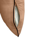 Model-4 - AD104 Crib Contrast Pipe Trim Bolster & Back Pillow Cushion Outdoor SLIP COVER ONLY