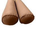 Model-4 - AD104 Twin Pipe Trim Bolster & Back Pillow Cushion Outdoor SLIP COVER ONLY