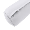 Model-4 - AD105 Full Pipe Trim Bolster & Back Pillow Cushion Outdoor SLIP COVER ONLY