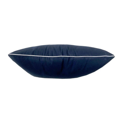 Model-4 AD101 Crib Size 5PC Contrast Pipe Outdoor Daybed Mattress Cushion Bolster Pillow Complete Set