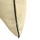 Model-4 AD103 Crib Size 5PC Contrast Pipe Outdoor Daybed Mattress Cushion Bolster Pillow Complete Set