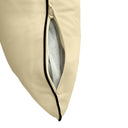 Model-4 AD103 Full Size 5PC Contrast Pipe Outdoor Daybed Mattress Cushion Bolster Pillow Complete Set