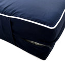 Model-4 AD101 Queen Size 5PC Contrast Pipe Outdoor Daybed Mattress Cushion Bolster Pillow Complete Set