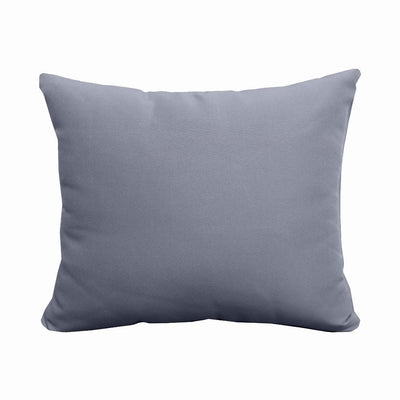 Model-4 AD001 Twin-XL Size 5PC Knife Edge Outdoor Daybed Mattress Cushion Bolster Pillow Complete Set