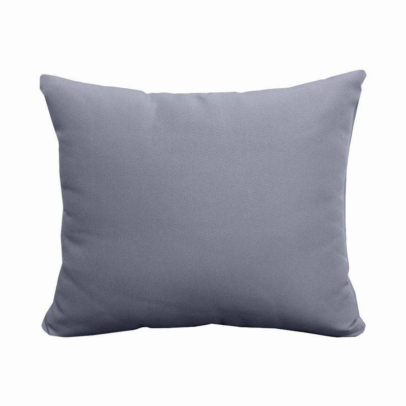 Model-4 AD001 Twin-XL Size 5PC Knife Edge Outdoor Daybed Mattress Cushion Bolster Pillow Complete Set