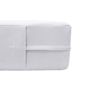 Model-4 AD105 Twin-XL Size 5PC Knife Edge Outdoor Daybed Mattress Cushion Bolster Pillow Complete Set