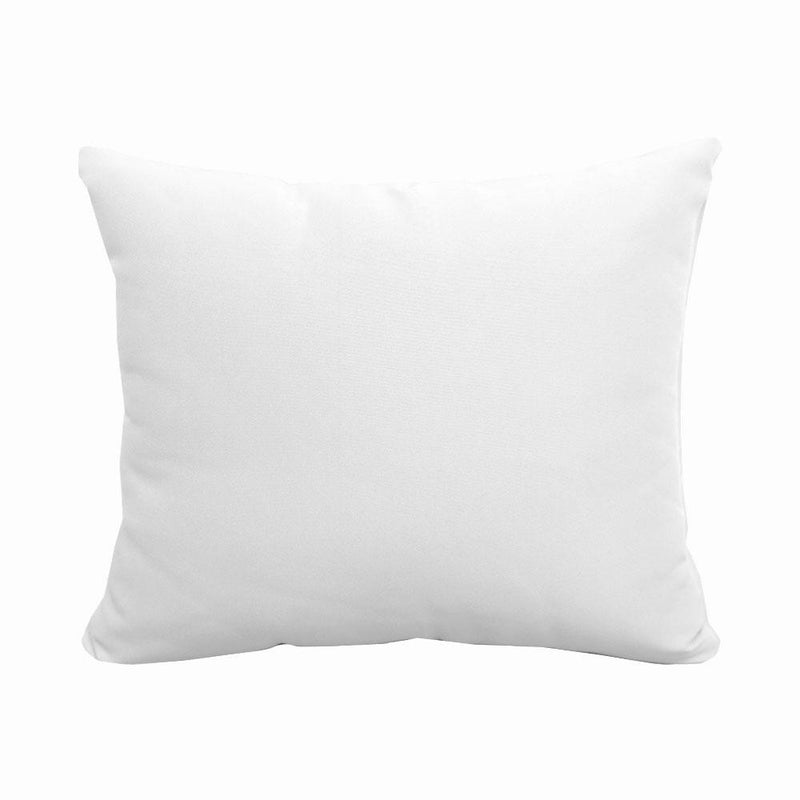 Model-4 AD106 Twin-XL Size 5PC Knife Edge Outdoor Daybed Mattress Cushion Bolster Pillow Complete Set