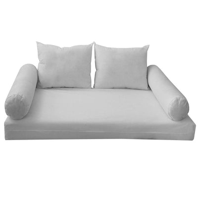 Model-4 5PC Mattress Bolster Back Rest Pillows Cushion Polyester Fiberfill 'INSERT ONLY'-Crib Size