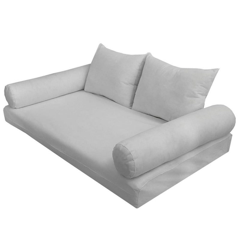 Model-4 5PC Mattress Bolster Back Rest Pillows Cushion Polyester Fiberfill &