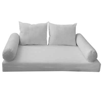 Model-4 5PC Mattress Bolster Back Rest Pillows Cushion Polyester Fiberfill 'INSERT ONLY'-Twin-XL Size