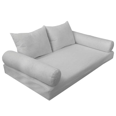 Model-4 5PC Mattress Bolster Back Rest Pillows Cushion Polyester Fiberfill 'INSERT ONLY'-Twin-XL Size