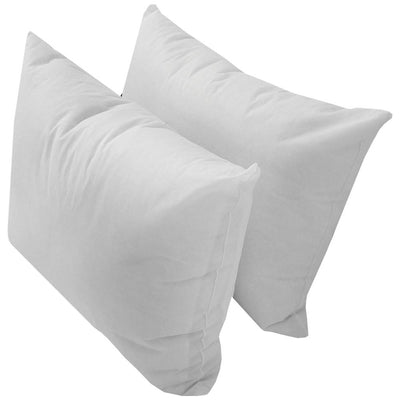 Model-4 5PC Mattress Bolster Back Rest Pillows Cushion Polyester Fiberfill 'INSERT ONLY'-Twin-XL Size