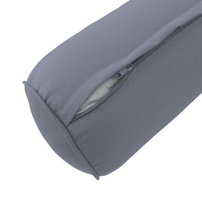 Model-4 5PC Pipe Outdoor Daybed Mattress Bolster Pillow Fitted Sheet Cover Only-Full Size AD001