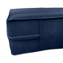 Model-4 AD101 Crib Size 5PC Pipe Trim Outdoor Daybed Mattress Cushion Bolster Pillow Complete Set