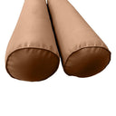 Model-4 AD104 Crib Size 5PC Pipe Trim Outdoor Daybed Mattress Cushion Bolster Pillow Complete Set