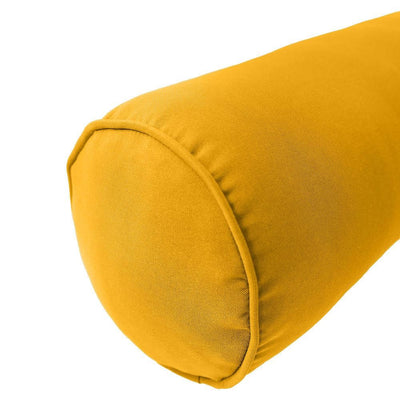 Model-4 AD108 Twin-XL Size 5PC Pipe Trim Outdoor Daybed Mattress Cushion Bolster Pillow Complete Set