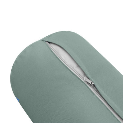 Model-4 AD002 Crib Knife Edge Bolster & Back Pillow Cushion Outdoor SLIP COVER ONLY