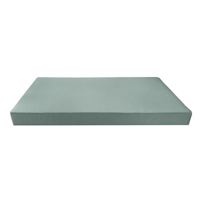 Model-4 AD002 Crib Size 5PC Pipe Outdoor Daybed Mattress Cushion Bolster Pillow Complete Set