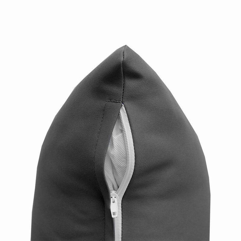 Model-4 AD003 Queen Knife Edge Bolster & Back Pillow Cushion Outdoor SLIP COVER ONLY