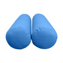 Model-4 AD102 Crib Size 5PC Knife Edge Outdoor Daybed Mattress Cushion Bolster Pillow Complete Set