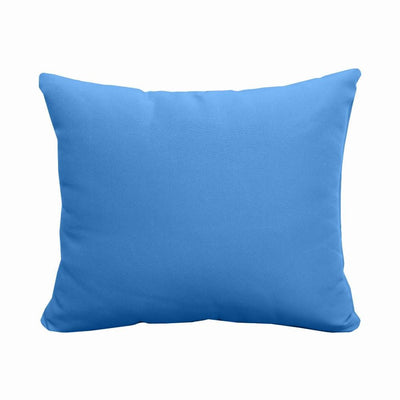 Model-4 AD102 Queen Knife Edge Bolster & Back Pillow Cushion Outdoor SLIP COVER ONLY