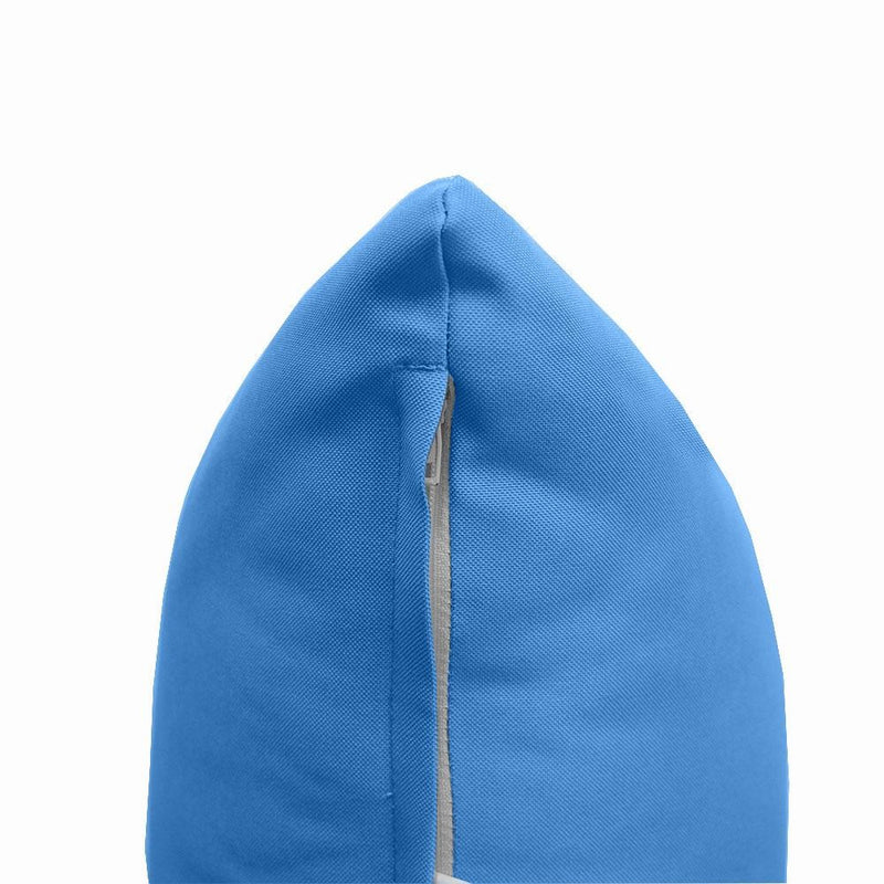 Model-4 AD102 Queen Knife Edge Bolster & Back Pillow Cushion Outdoor SLIP COVER ONLY