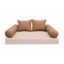 Model-4 AD104 Crib Knife Edge Bolster & Back Pillow Cushion Outdoor SLIP COVER ONLY