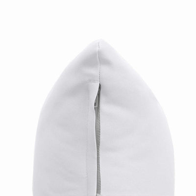 Model-4 AD105 Queen Knife Edge Bolster & Back Pillow Cushion Outdoor SLIP COVER ONLY