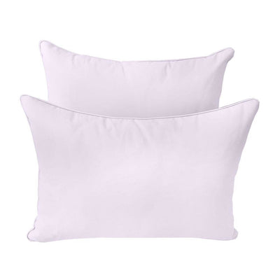Model-4 AD107 Crib Size 5PC Pipe Outdoor Daybed Mattress Cushion Bolster Pillow Complete Set