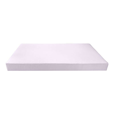 Model-4 AD107 Crib Size 5PC Pipe Outdoor Daybed Mattress Cushion Bolster Pillow Complete Set