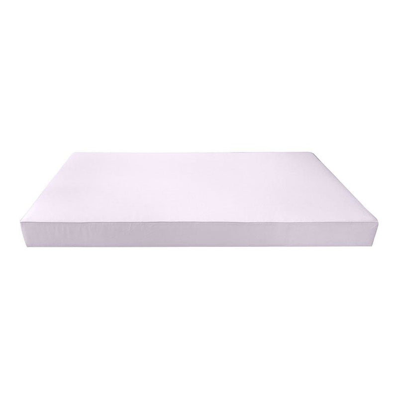 Model-4 AD107 Crib Size 5PC Pipe Outdoor Daybed Mattress Cushion Bolster Pillow Complete Set