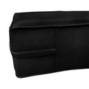 Model-4 AD109 Crib Size 5PC Pipe Outdoor Daybed Mattress Cushion Bolster Pillow Complete Set