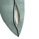 Model-4 - AD002 Crib Contrast Pipe Trim Bolster & Back Pillow Cushion Outdoor SLIP COVER ONLY