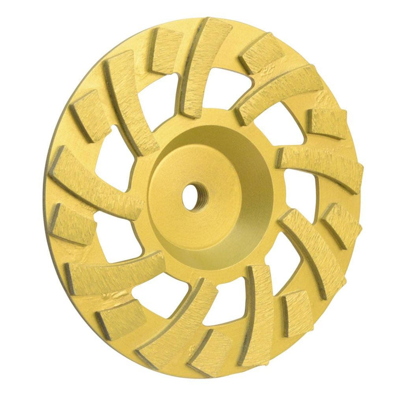 Super Turbo Hard Concrete Cup Wheel Grinder 18 Segments 7&