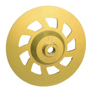 Super Turbo Hard Concrete Cup Wheel Grinder 18 Segments 7'' x 5/8''-11mm