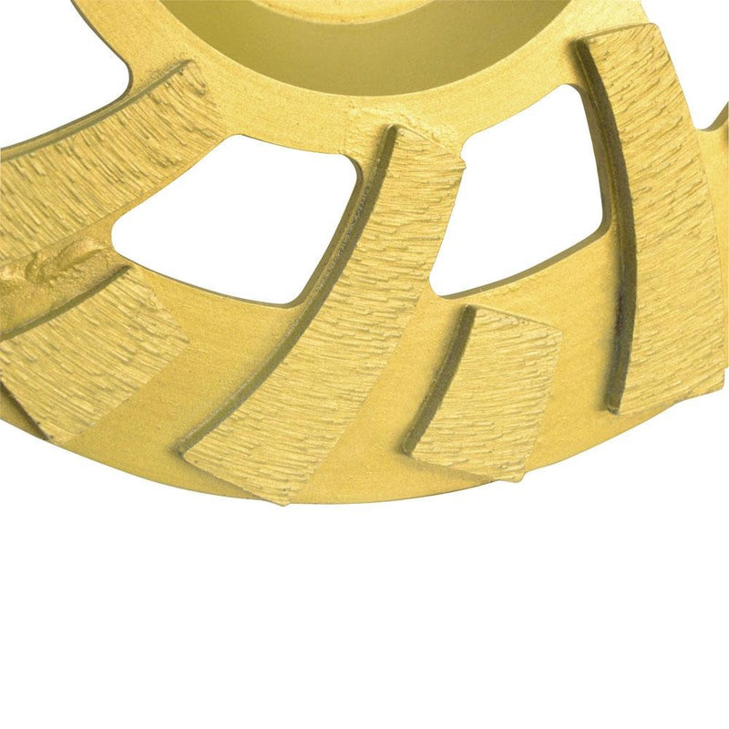 Super Turbo Hard Concrete Cup Wheel Grinder 18 Segments 7&
