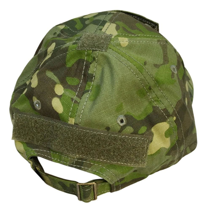 Tactical Operator Contractor Flag Patch Military Cap Hat- Multicam Tropic