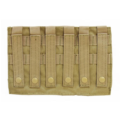 TAN - Tactical MOLLE PALS Triple .223 5.56 Mag Clip Magazine Pouch Holder