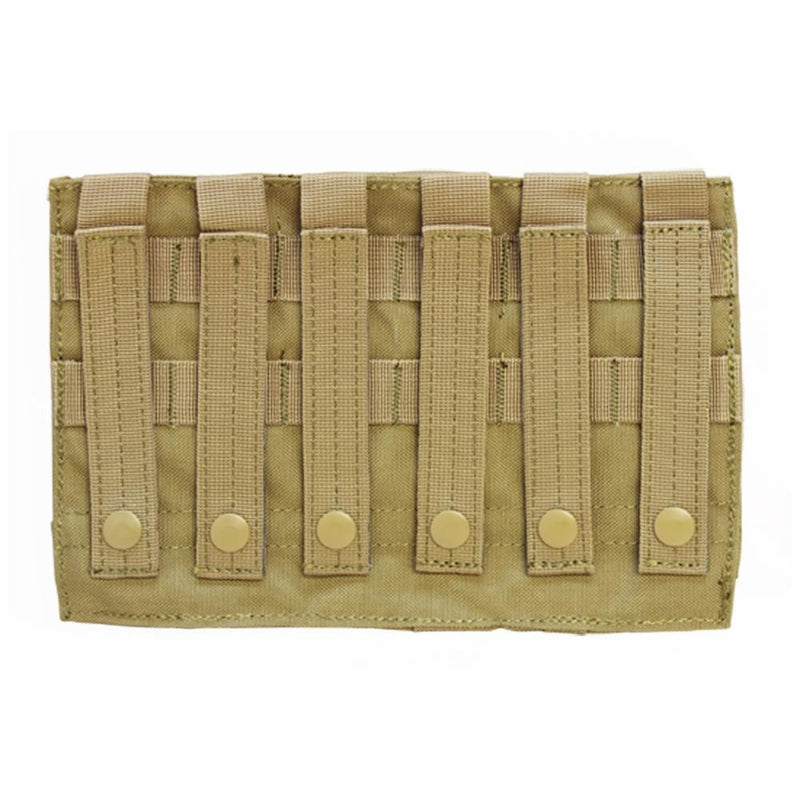 TAN - Tactical MOLLE PALS Triple .223 5.56 Mag Clip Magazine Pouch Holder