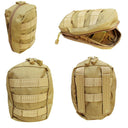 TAN Molle Tactical EMT Medic First Aid Pouch Bag IFAK Utility Tool Carrier