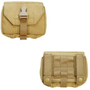 TAN Tactical Molle EMT First Response Pouch Medic Kit Bag Pouch Vert/Hort