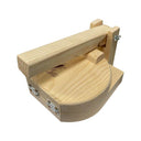 10" Wooden Tortilla Press, Round Dough Press for Tortillas, Empanadas, Tacos & Corn Flour Flatbread Maker