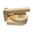 10" Wooden Tortilla Press, Round Dough Press for Tortillas, Empanadas, Tacos & Corn Flour Flatbread Maker