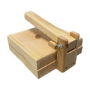 10" Wooden Tortilla Press, Square Dough Press for Tortillas, Empanadas, Tacos & Corn Flour Flatbread Maker